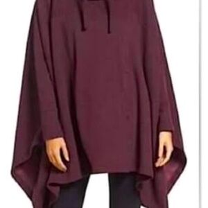 UGG Burgundy Sweater Poncho